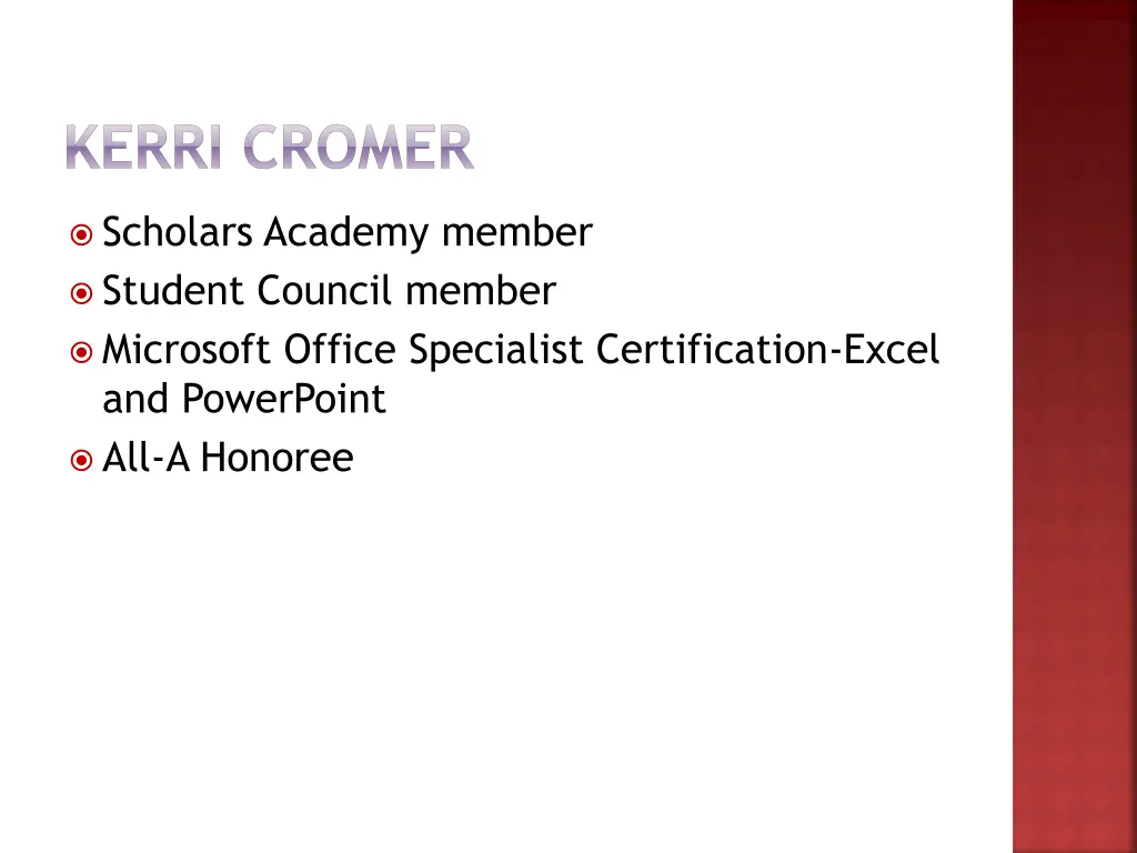 kerri cromer
