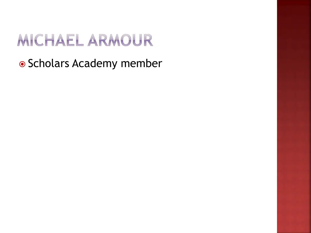 michael armour