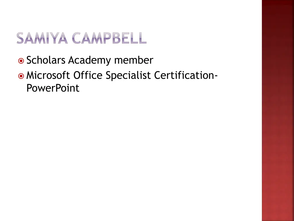 samiya campbell