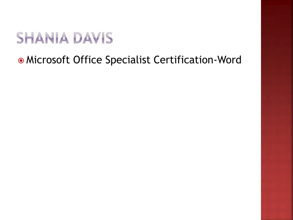 shania davis