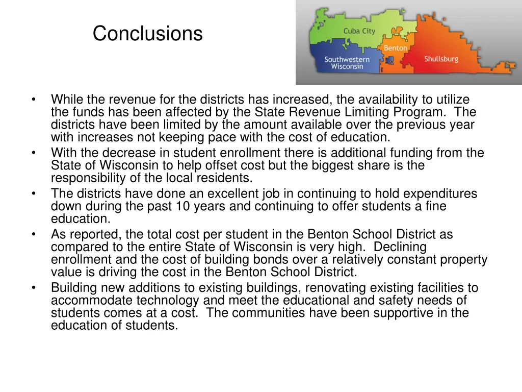 conclusions 3