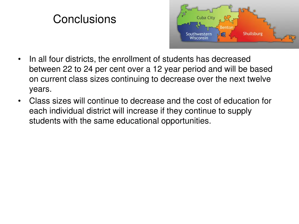 conclusions