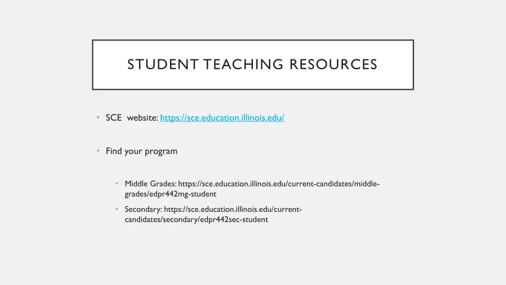 student teaching resources