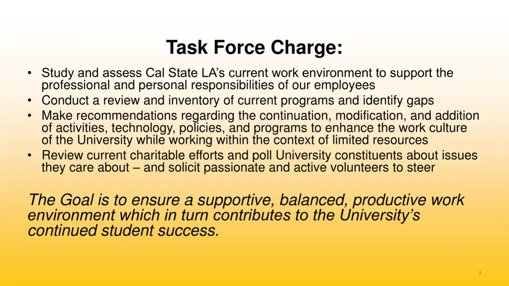 task force charge