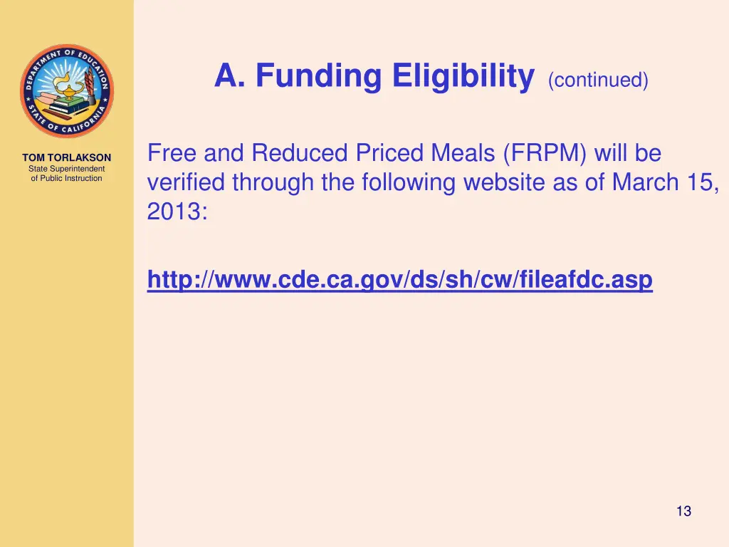 a funding eligibility continued 1
