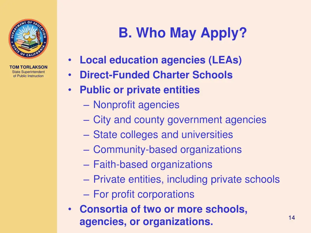 b who may apply