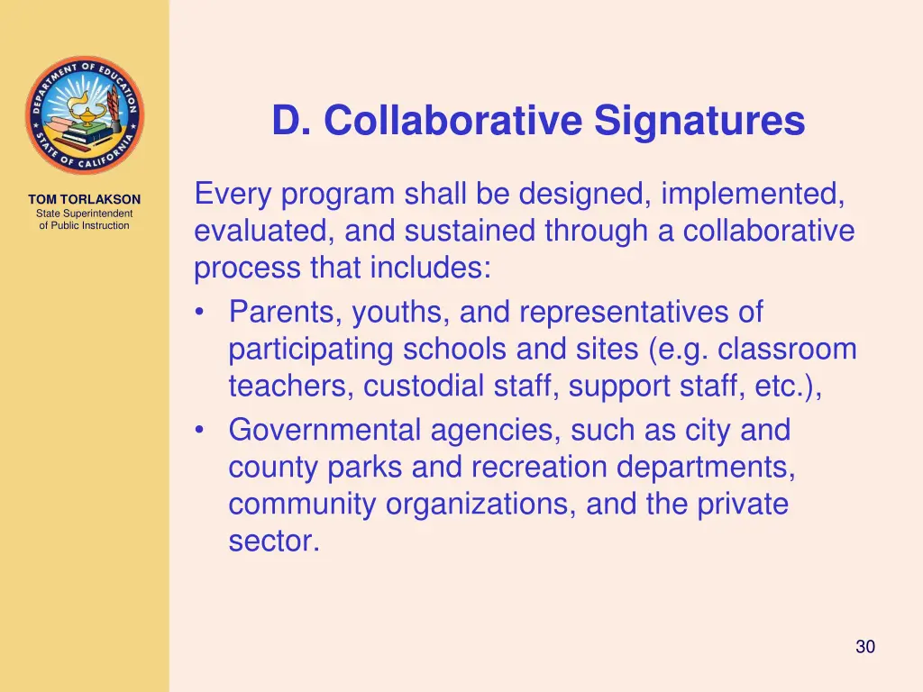 d collaborative signatures