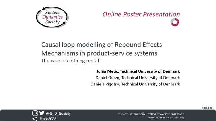 online poster presentation