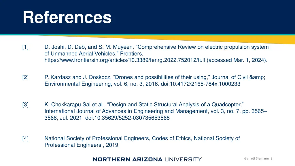 references