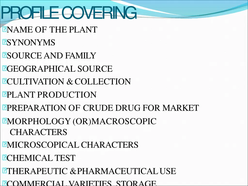 profilecovering name of the plant synonyms source