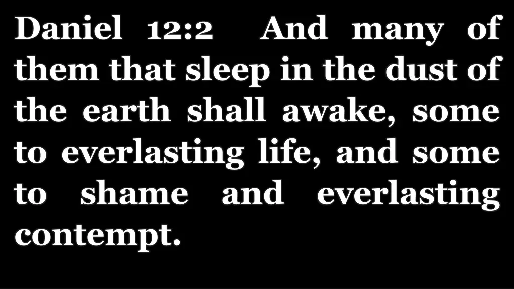 daniel 12 2 and many of them that sleep