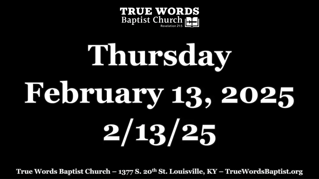 thursday february 13 2025 2 13 25