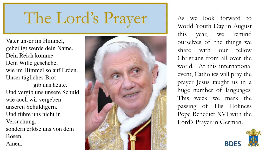 the lord s prayer