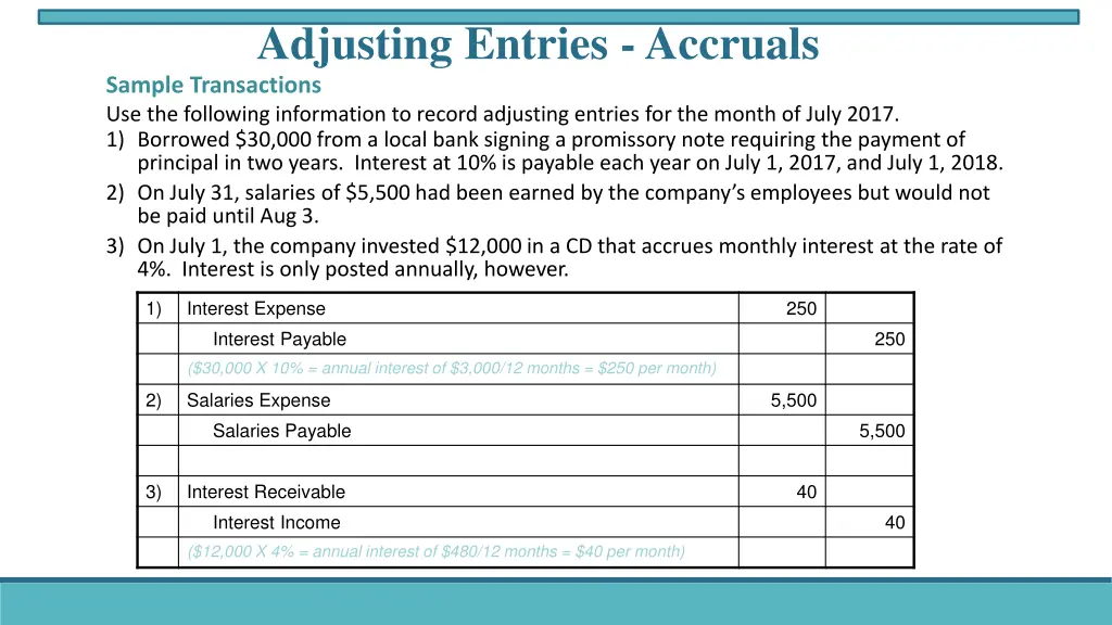 adjusting entries accruals 1