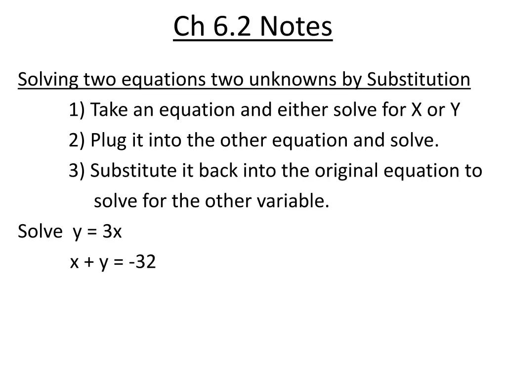 ch 6 2 notes