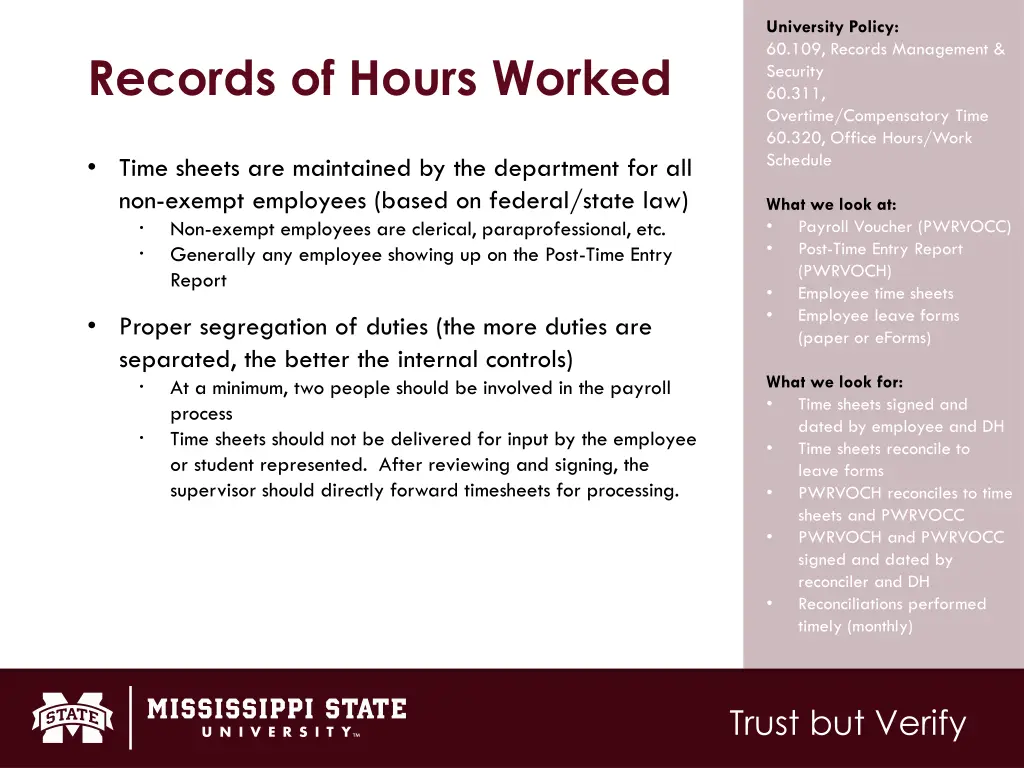 university policy 60 109 records management