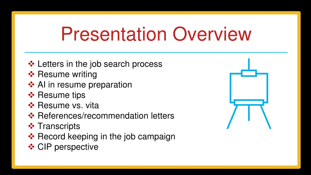 presentation overview
