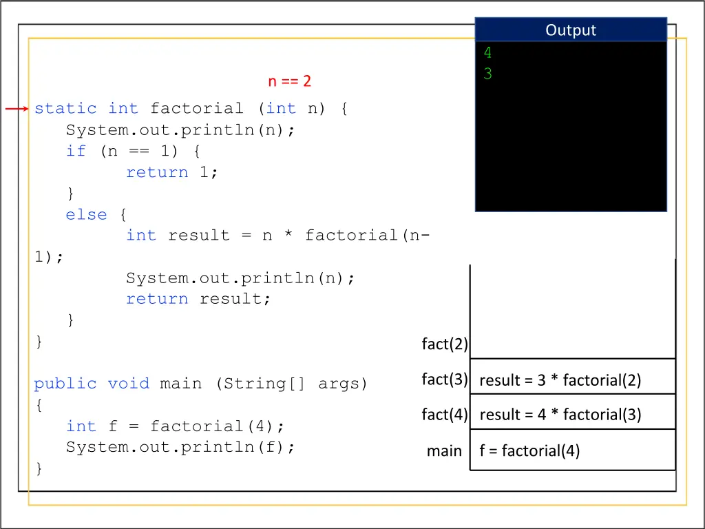 output 10