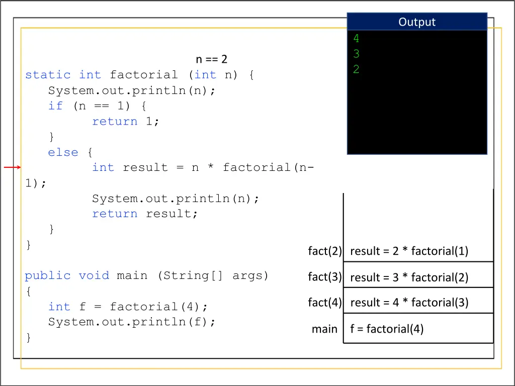output 13