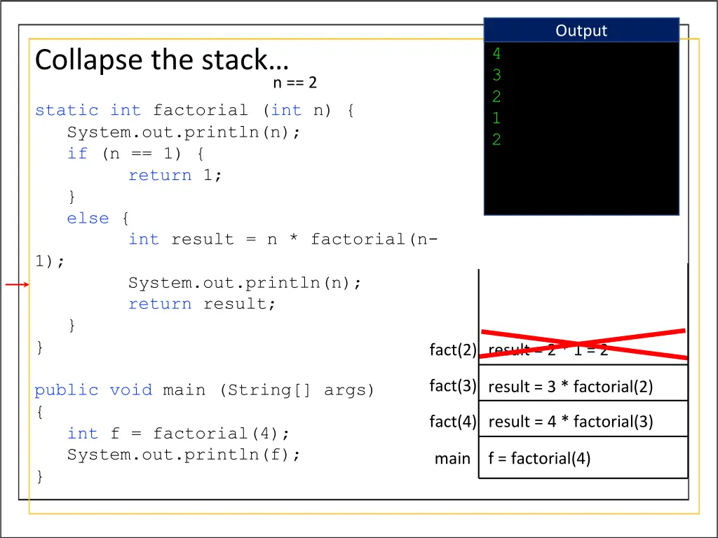 output 25