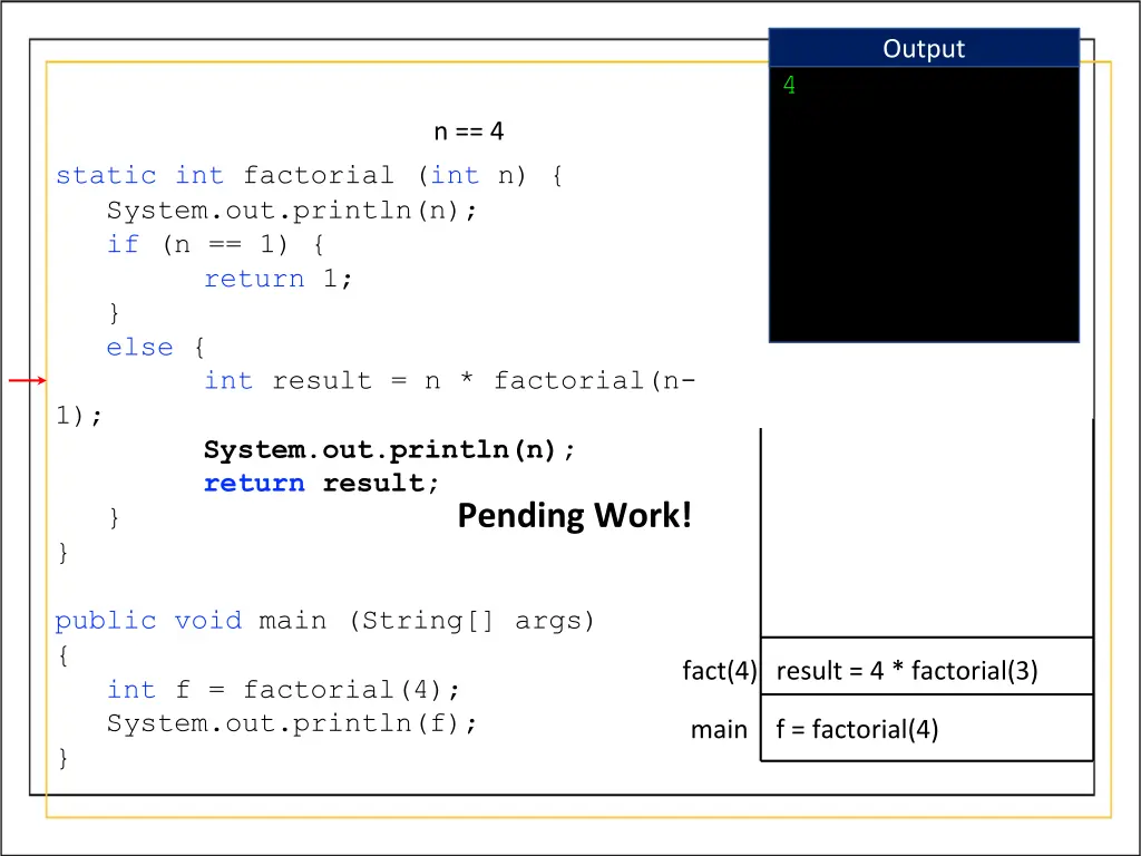 output 4