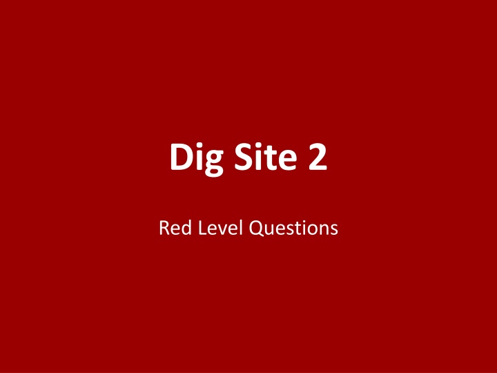 dig site 2