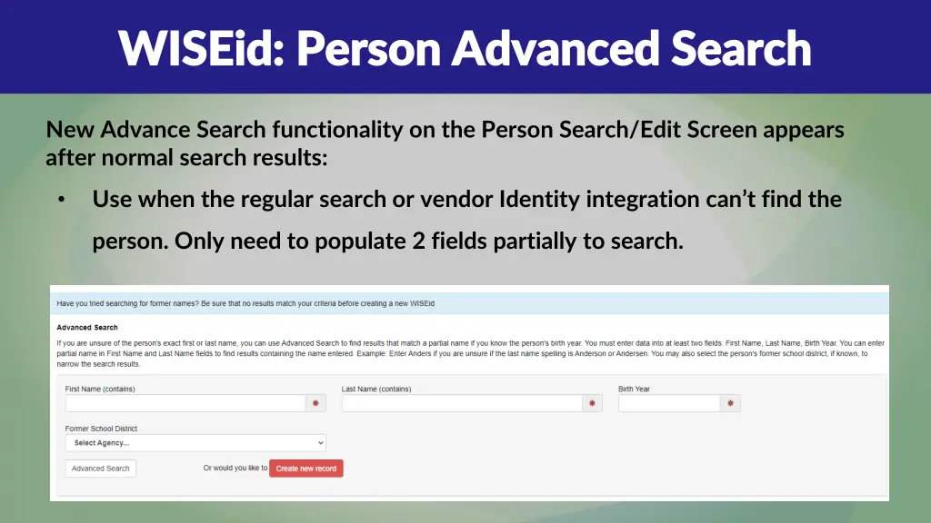 wiseid person advanced search wiseid person