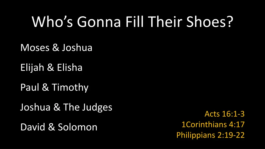 who s gonna fill their shoes 3