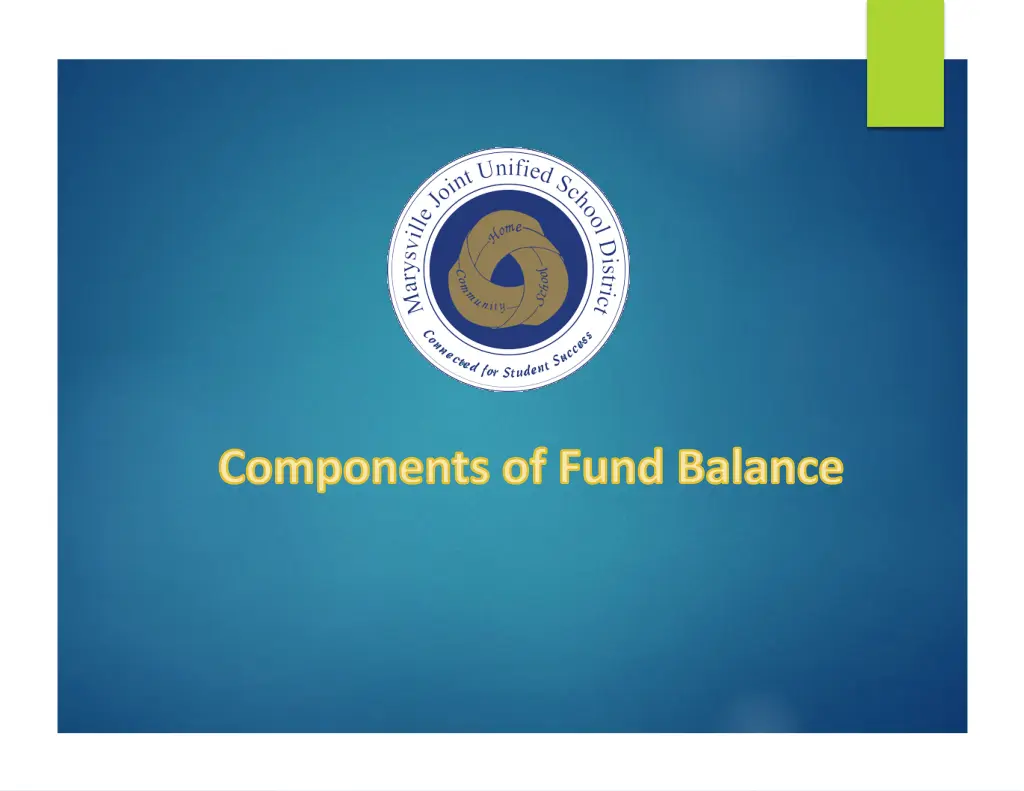 components of fund balance