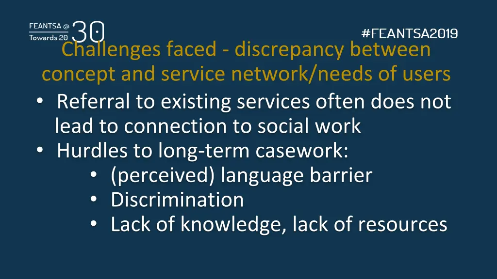 challenges faced discrepancy between concept