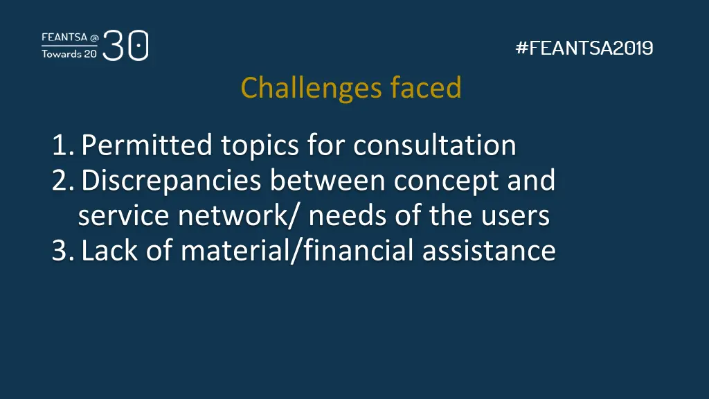 challenges faced