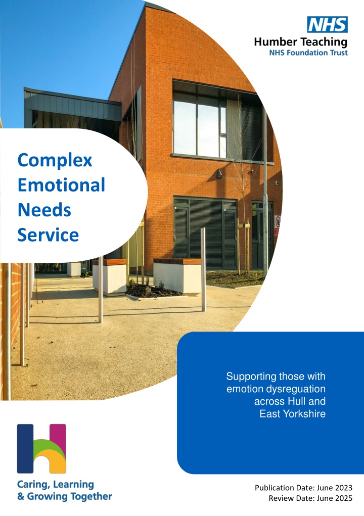 complex emotional needs service