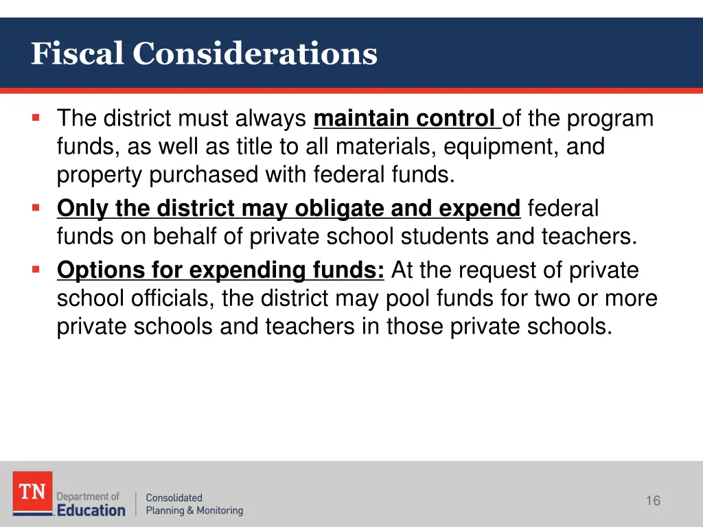 fiscal considerations 1