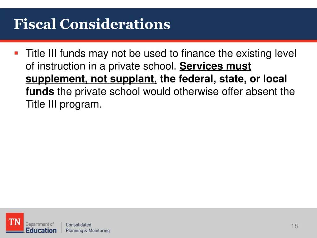 fiscal considerations 3
