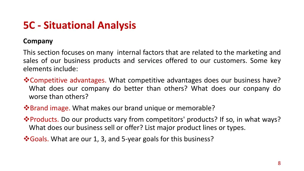 5c situational analysis