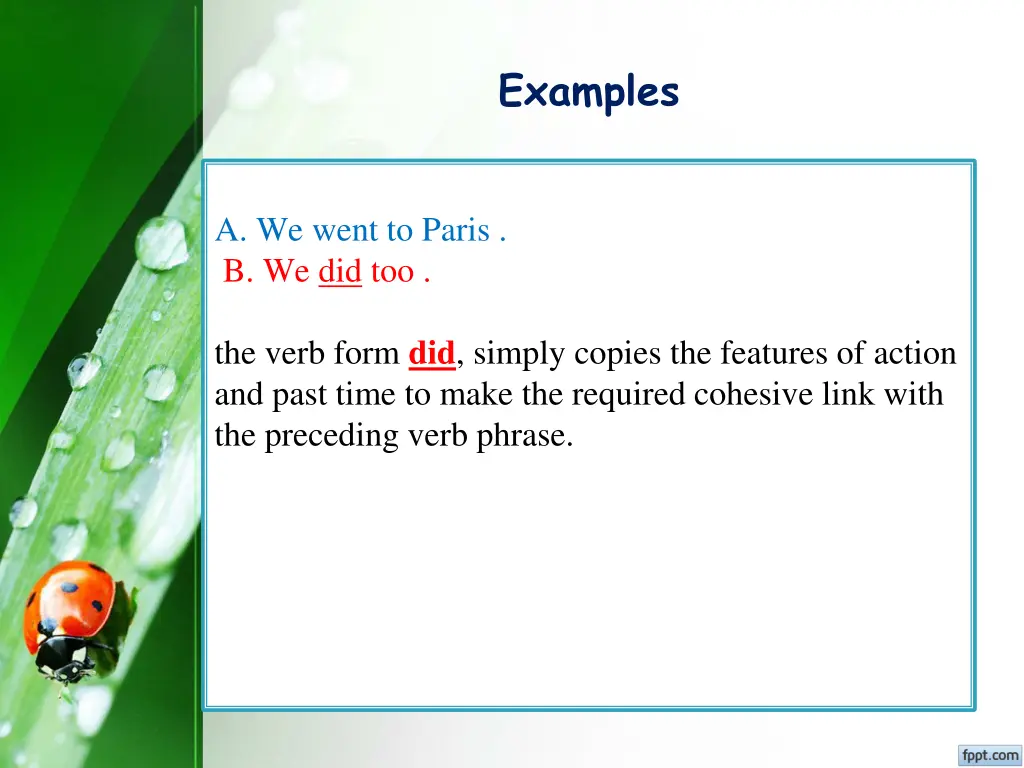 examples