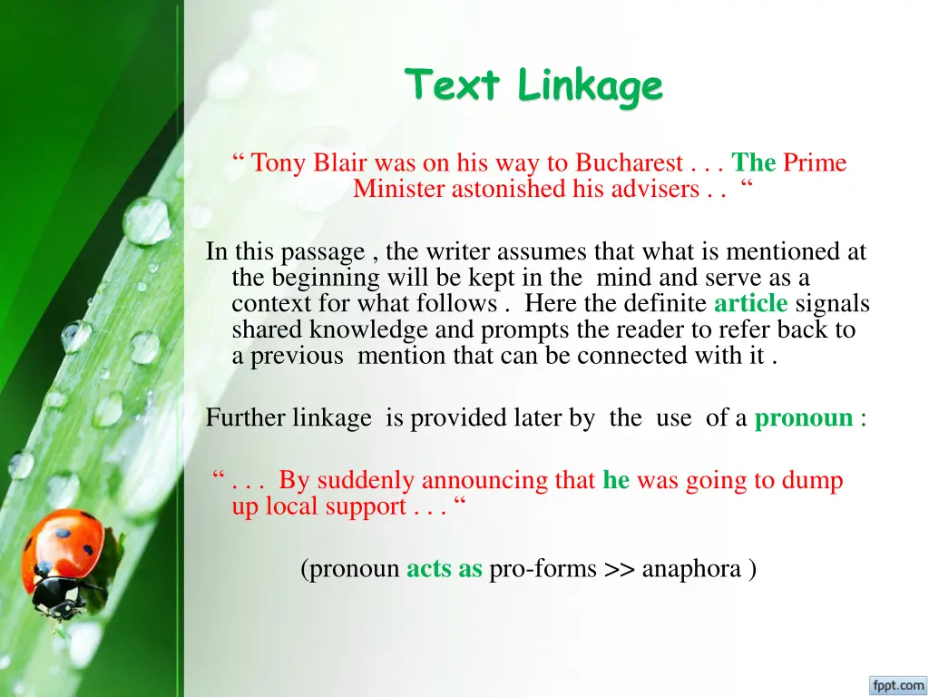 text linkage 1
