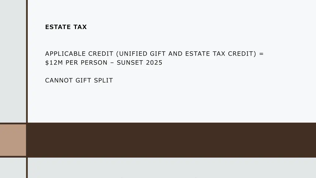 estate tax