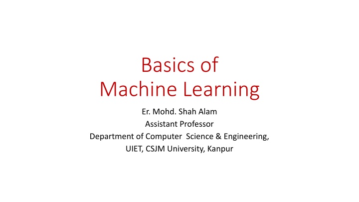 basics of
