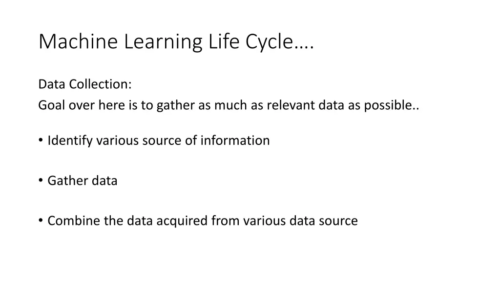 machine learning life cycle 1