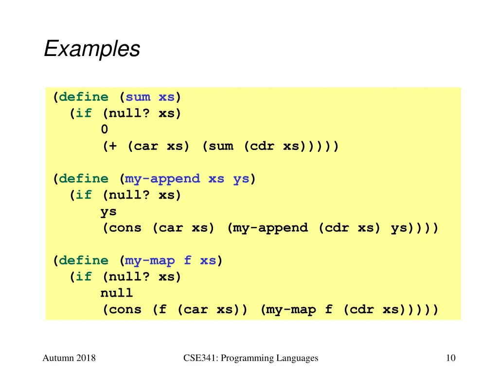 examples