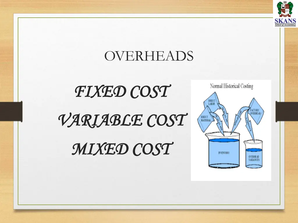 overheads