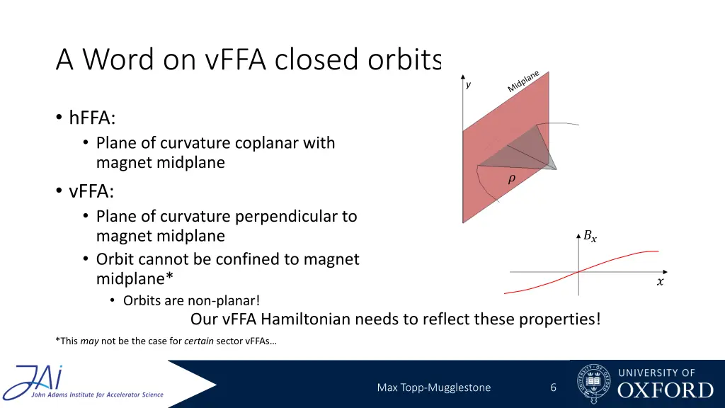 a word on vffa closed orbits