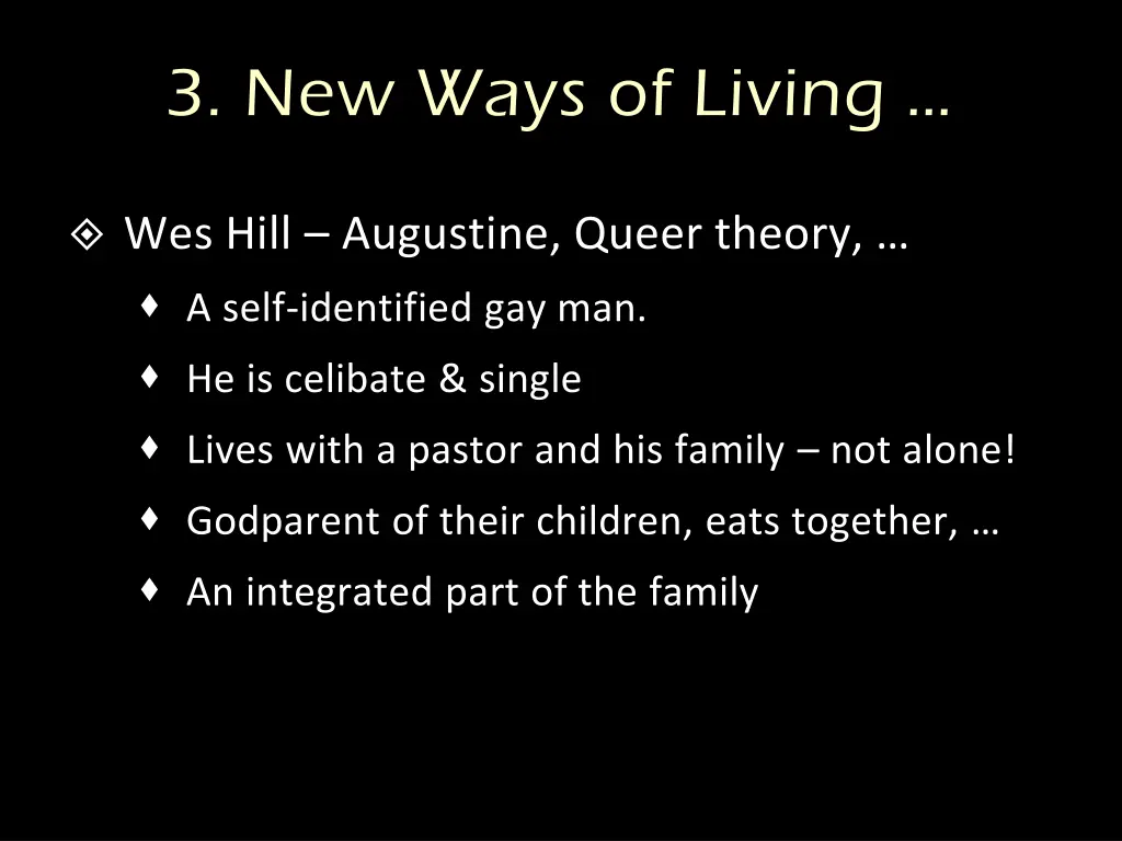 3 new ways of living 1