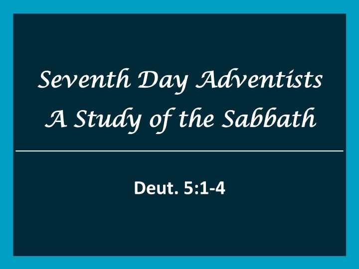 seventh day adventists seventh day adventists