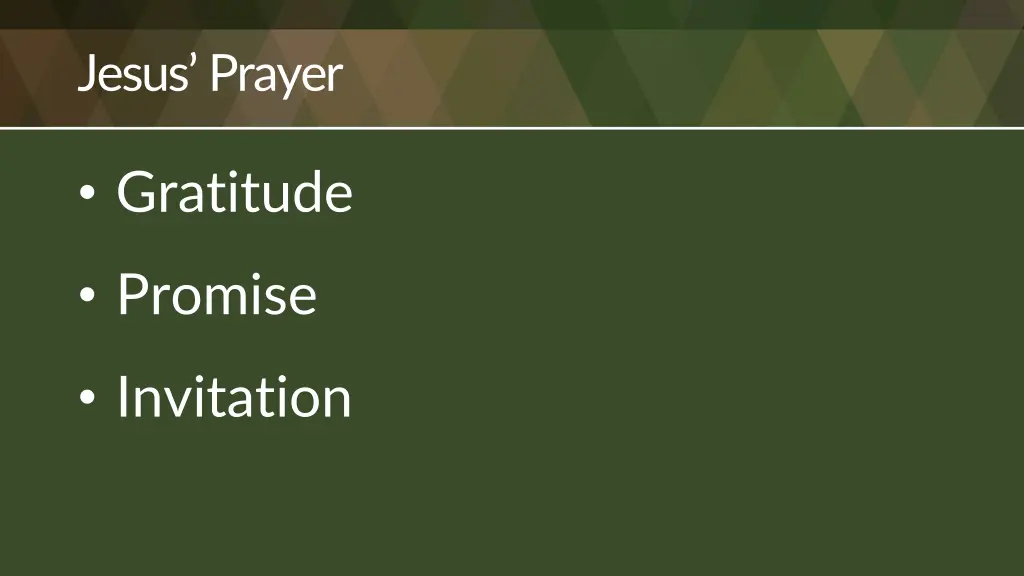 jesus prayer