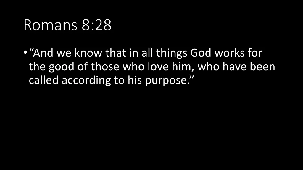 romans 8 28