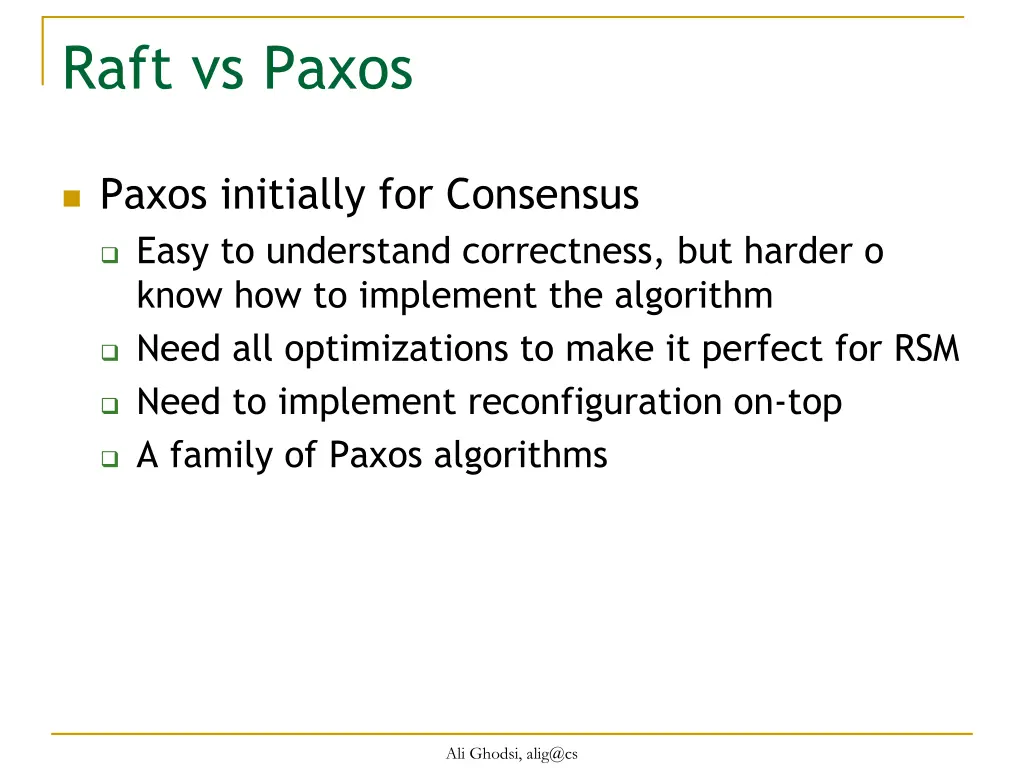 raft vs paxos