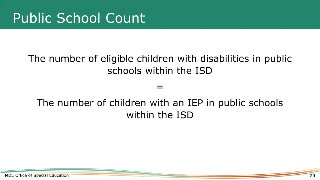 public school count