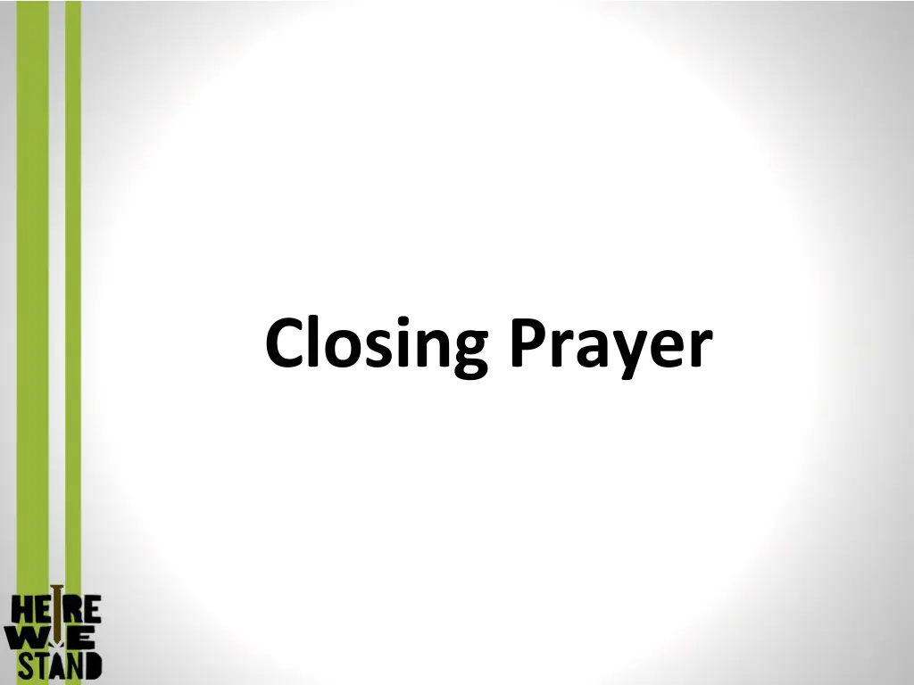 closing prayer